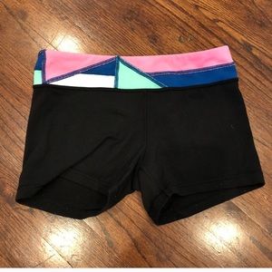 Reversible Ivivva booty/ dance shorts
